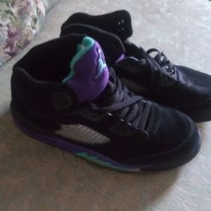 Black Jordan V Grape